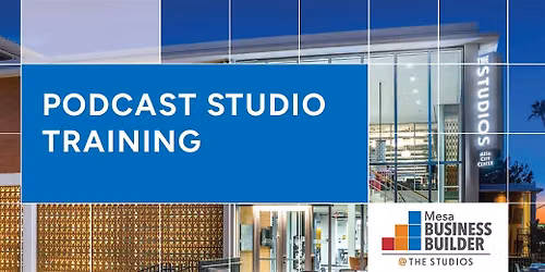 Podcast Studio Training