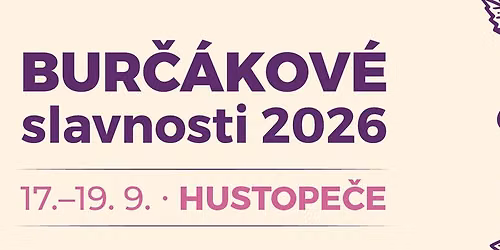 Bur\u010d\u00e1kov\u00e9 slavnosti 2026