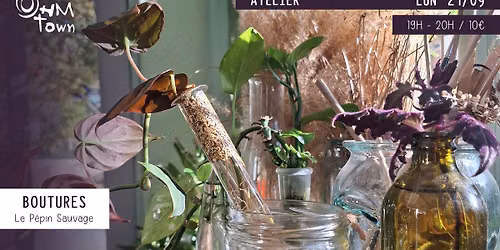 Atelier Boutures avec Le P\u00e9pin Sauvage