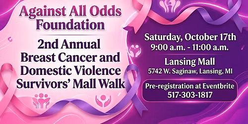 2nd Annual Breast Cancer and Domestic Violence Survivors - Mall Walk