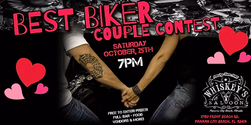 BEST BIKER COUPLE CONTEST @ WHISKEY'S SALOON