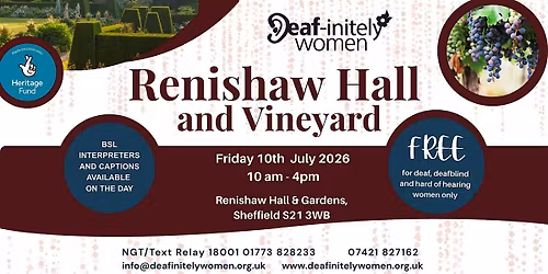 Renishaw Hall and Vineyard
