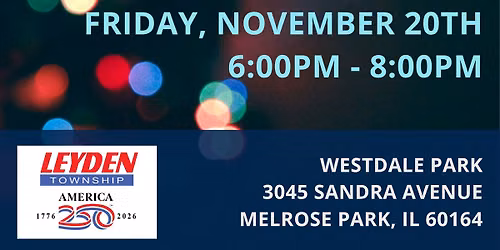 10th Annual Community Tree Lighting Ceremony