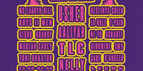 No Scrubs: 90s & 00s R&B Party (Leeds)