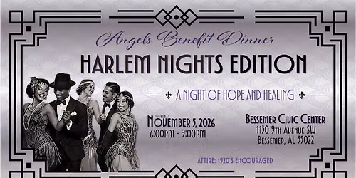 2026 Angels Benefit Dinner: Harlem Nights Edition \u2013 A Night of Hope and Healing