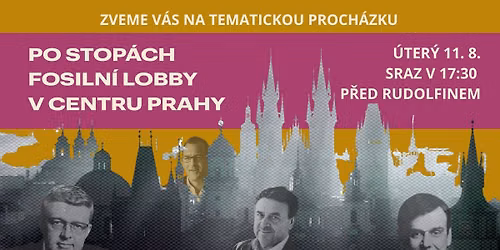 PROCH\u00c1ZKA - Po stop\u00e1ch fosiln\u00ed lobby v centru Prahy
