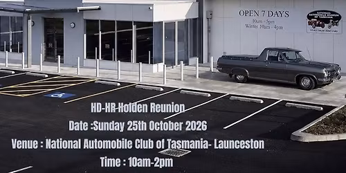 HD HR Holden 60th Anniversary Reunion
