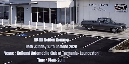 HD HR Holden 60th Anniversary Reunion
