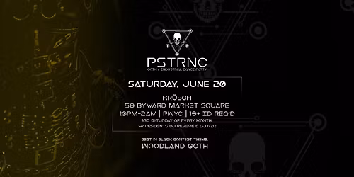 Goth \/ Industrial Dance Party | PSTRNC