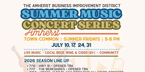 Amherst Downtown Summer Concert Series