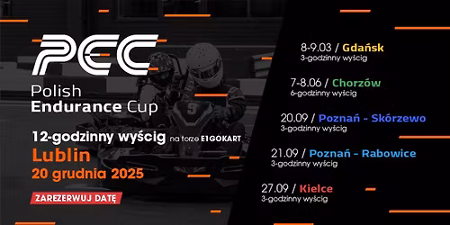 E1GOKART Polish Endurance Cup 2025 - 12h race - E1GOKART Lublin