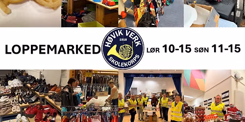 Loppemarked H\u00f8vik Verk v\u00e5ren 2026
