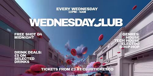 Wednesday Club at Egg London