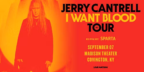 Jerry Cantrell: I Want Blood Tour