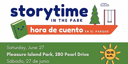 Storytime in Pleasure Island Park