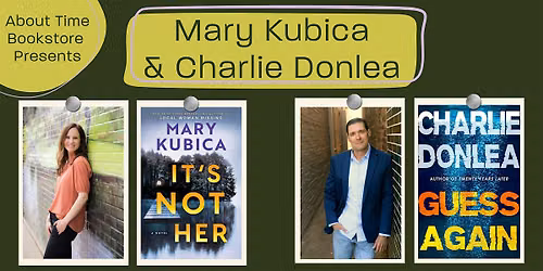 Mary Kubica In-Conversation with Charlie Donlea - Discussion & Book Signing