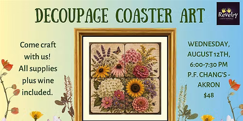 Decoupage Coaster Craft
