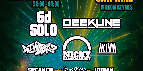 Jungle Cakes - Ed Solo, Deekline, Nicky Blackmarket & More