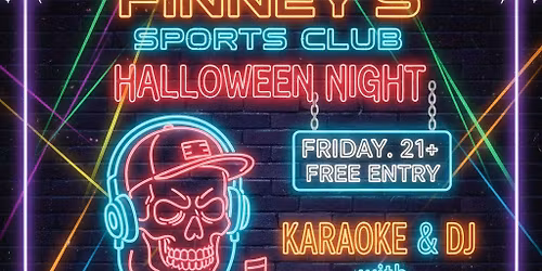 Finney\u2019s Sports Club Halloween Event
