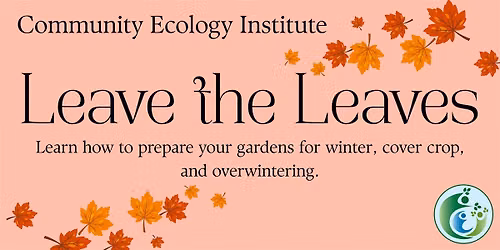 Leave the Leaves Workshop