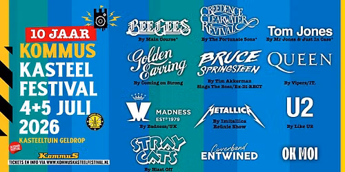 KOMMUS KASTEELFESTIVAL 2026