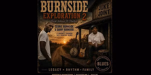 Burnside Exploration 2:Cedric Burnside & Garry Burnside @ Martin's Downtown