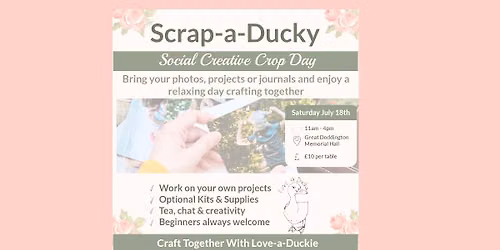 Scrap-a-Ducky - Papercraft Crop