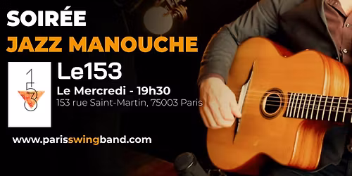 Soir\u00e9e Duo Jazz Manouche - @Le153