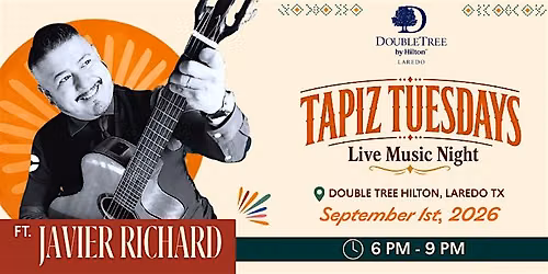 Live Music by Javier Richard - 1st Sep, 2026
