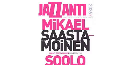 jaZZanti-konsertti: Mikael Saastamoinen soolo