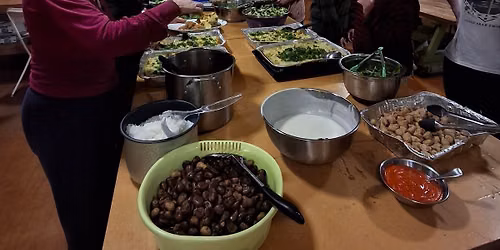 Free vegan meal for community October cook-up