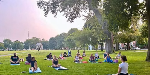 Yoga on Salem Common