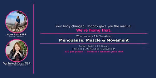 Menopause, Movement & Muscle: What Every Woman Needs to Know
