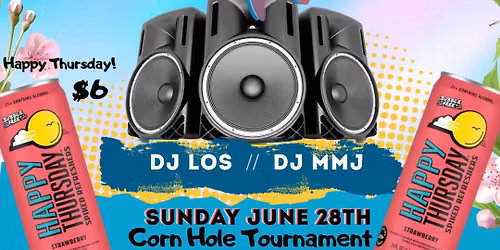 Sunday Funday! Patio Party\/Cornhole Tourney! 