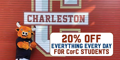 CofC Student Discount