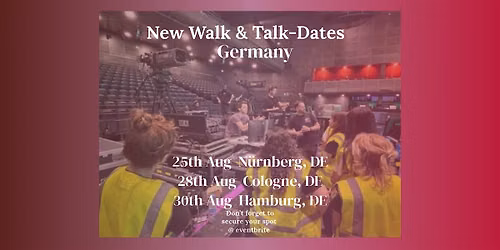WILM Walk&Talk, 30th Aug - Hamburg, DE