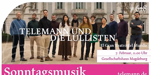 # 618 Sonntagsmusik | TELEMANN UND DIE LULLISTEN