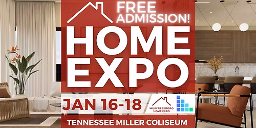 Murfreesboro Home Expo l January 16 - 18th,1 2026