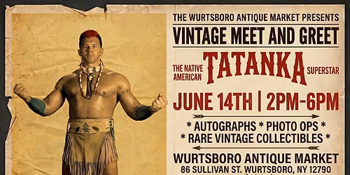 WWE Legend Tatanka Meet and Greet