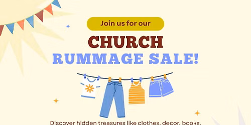 Church Rummage Sale