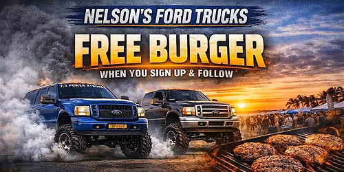 FREE BURGER - Nelson's Ford Trucks