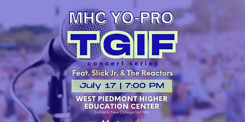 MHC Yo-Pro: TGIF Concert Series