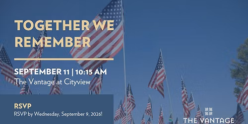 Together We Remember at The Vantage at Cityview