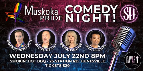 2026 Muskoka Pride Comedy Night