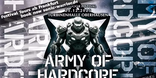 \u25ba Bus-Tour zur Army of Hardcore 2025 - Abfahrtsorte: Frankfurt und Gie\u00dfen