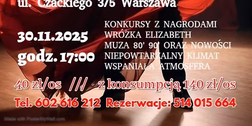 ZABAWA ANDRZEJKOWA w RESTAURACJI AVANGARDA