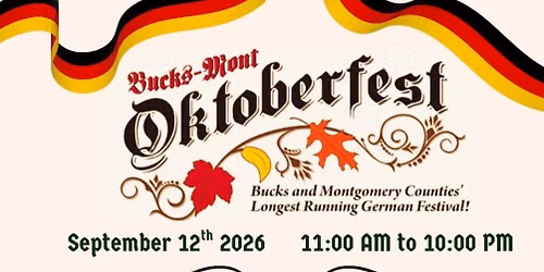 Bucks-Mont Oktoberfest 2026