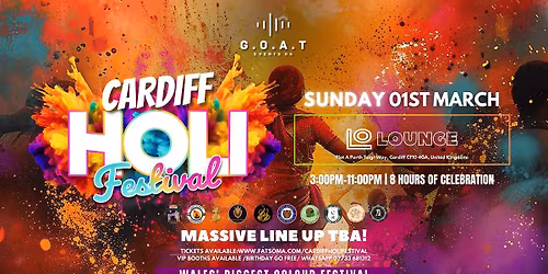 CARDIFF'S BIGGEST HOLI FESTIVAL 2026 | BIGGEST HOLI CELEBRATION IN WALES