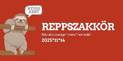 Reppszakk\u00f6r Dj Set @ Nyugi kert