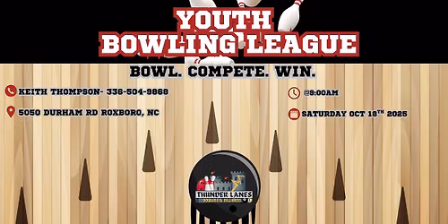 THUNDER LANES YOUTH LEAGUE